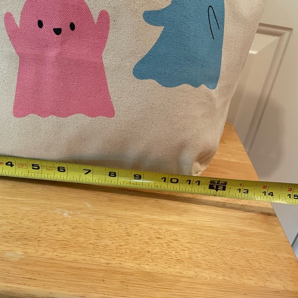 Boo Crew Pastel/Colorful Ghost Tote Bag-Boho Living-Halloween Tote-NWT - Picture 5 of 16